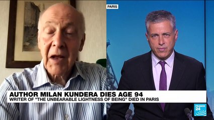Jacques Rupnik pays homage to 'great legacy' of celebrated novelist, thinker & friend Milan Kundera