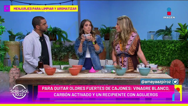 Elimina los malos olores de tu casa con estos menjurjes que nos enseña Amaya Azpíroz