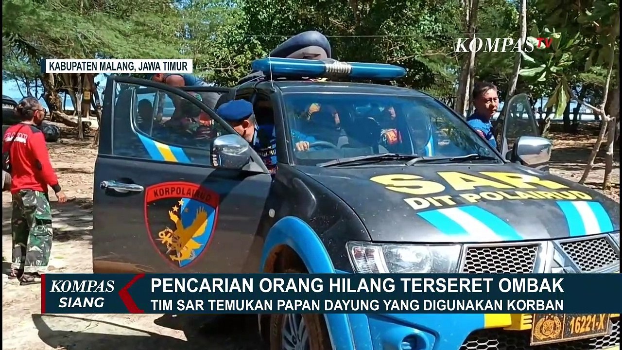 Tim SAR Cari 3 Korban Terseret Ombak Pantai Malang yang Masih Hilang