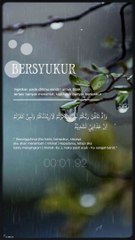 Jangan lupa terus bersyukur dalam menjalani hidup