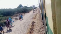 Pakistan Express 46DN Departure from Toba Take Sing | Nice sound | Railway Tracks Velogs