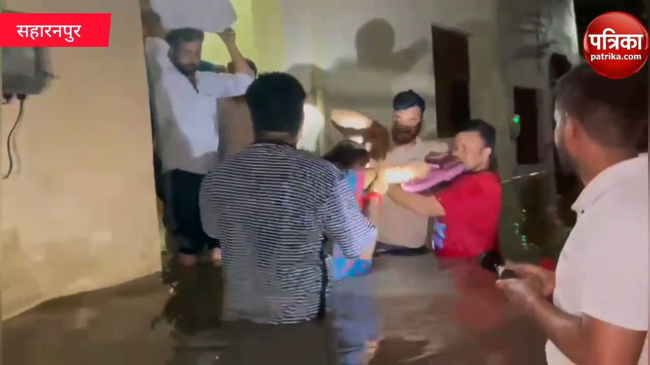 Saharanpur बाढ़ जैसे हालात के बीच श्रीराम सेना...