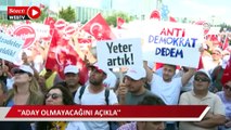 Tanju Özcan, CHP Genel Merkezi önünde vatandaşlara seslendi 