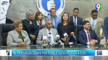 Debate entre oficialismo y oposición por juicio contra CCRD| Primera Emisión SIN