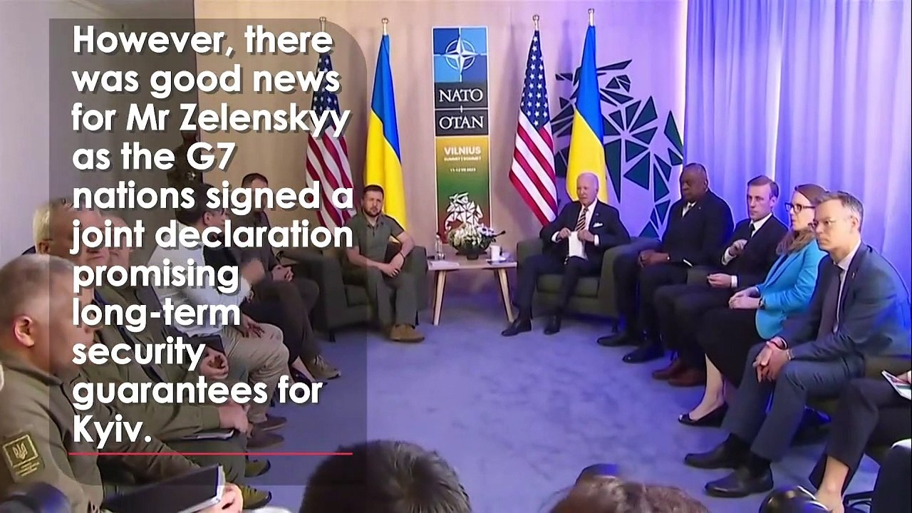 G7 sign Ukraine security pact as nation moves closer to Nato