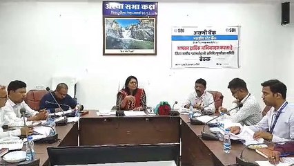 कलेक्टर ने की ऋण प्रकरणों की बैंकवार समीक्षा, ज्यादा से ज्यादा लोगों को लाभ दिलाने के निर्देश