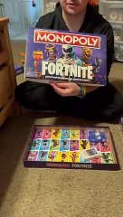 Monopoly Fortnite Unboxing