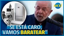 Lula sugere programa de descontos para eletrodomésticos