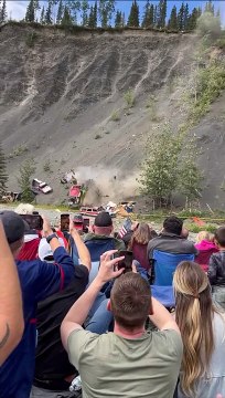 4th of July Car Launch in Glacier View, Alaska