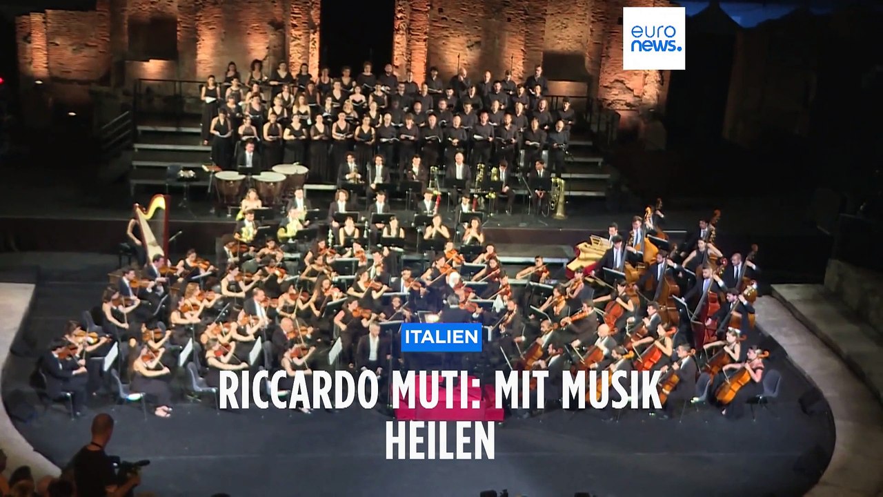 Riccardo Muti schlägt mit Musik Brücken der Brüderlichkeit