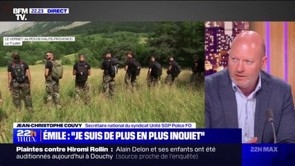 Disparition d'Émile: "On bascule dans une enquête plutôt judiciaire", pour Jean-Christophe Couvy (Unité SGP Police FO)