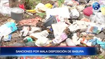 Estas son las multas a pagar por botar basura en horarios no establecidos