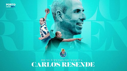 CARLOS RESENDE É O NOVO TREINADOR DE ANDEBOL FC PORTO