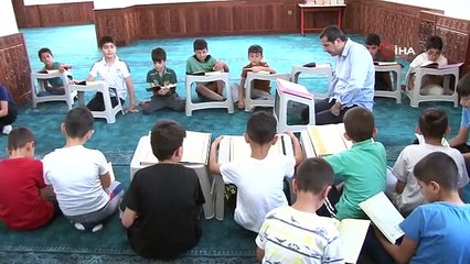 Bingöl'de camiler çocuklarla şenlendi