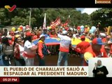 Mirandinos marchan en respaldo al Presidente Nicolás Maduro