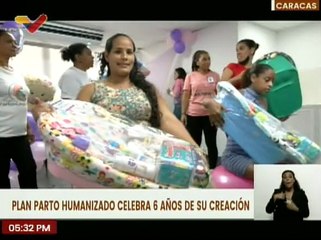 Plan Parto Humanizado celebra 6 años con jornada de atención integral en Caracas