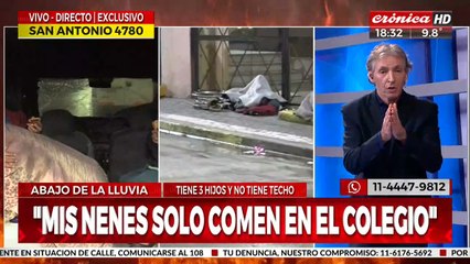 Leo Grosso: "Hay que prevenir y después abordar para que no veamos gente viviendo en la calle"