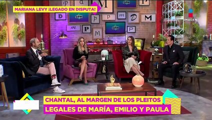 Chantal Andere reacciona a al proceso de El Pirru con la herencia de Mariana Levy