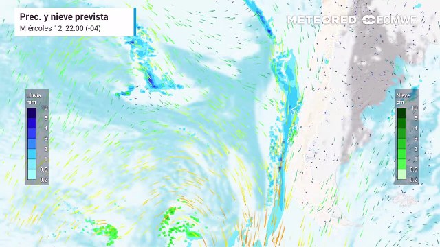 Sistemas frontales avanzan por la Patagonia