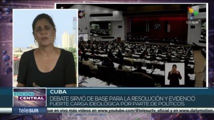 Asamblea Nacional de Cuba denuncia resolución injerencista de Parlamento Europeo