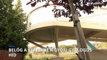 Belóg a győri kertekbe Borkai 300 milliós gyalogos hídja