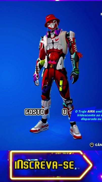 PACOTE AIR MAX NIKE FORTNITE