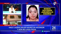 Cercado de Lima: mujer muere al quedar atrapada dentro de ascensor