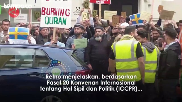 Menlu Retno Minta PBB Bersuara soal Pembakaran Al-Quran di Swedia