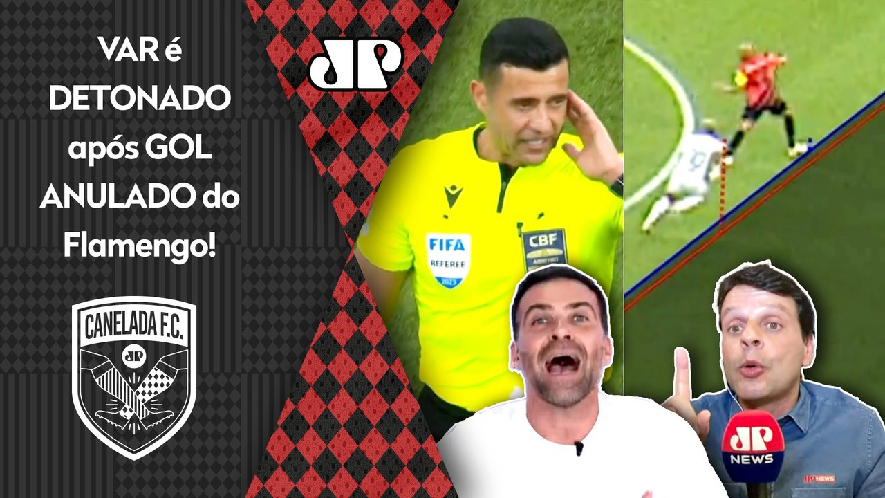 "OLHA ISSO! É UMA VERGONHA! É PALHAÇADA!" VAR é DETONADO após GOL ANULADO em Athletico-PR x Flamengo