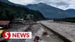 Drone reveals scale of destruction in India floods