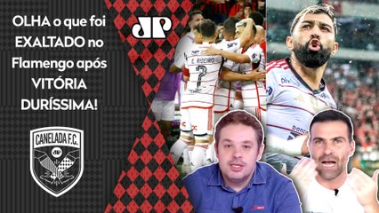 "EU NUNCA VI ISSO! É SÉRIO! Cara..." OLHA o que foi EXALTADO no Flamengo após 2 a 0 no Athletico-PR!