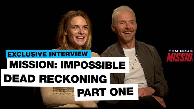 Simon Pegg, Rebecca Ferguson talk Mission: Impossible and always on Tom Cruise