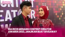 Ria Ricis Menang Content Creator Awards 2023, Janjikan Buat Giveaway