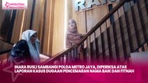 Inara Rusli Sambangi Polda Metro Jaya, Diperiksa atas Laporan Kasus Dugaan Pencemaran Nama Baik dan Fitnah
