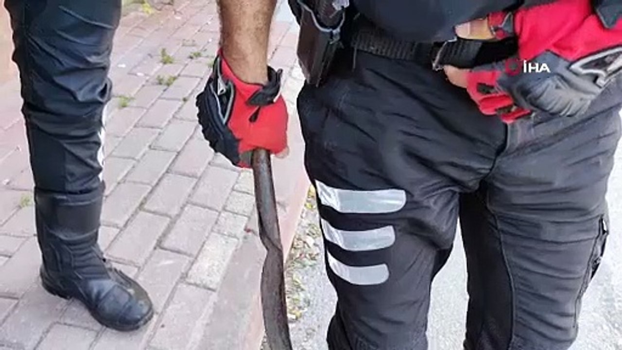 Arkadaşını satırla yaralayan şahıs açıklama yaptı: "Yanlış anlaşılma oldu"