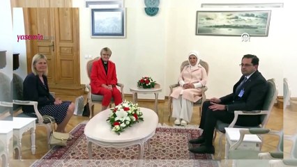 Emine Erdoğan İsveç Başbakanı'nın eşi ile görüştü! Birgitta Ed üzüntüsünü dile getirdi