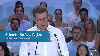 Feijóo pide el voto al PP para ganar de "forma clara"
