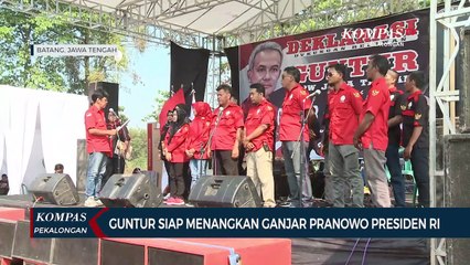 GUNTUR Jawa Tengah Deklarasikan Dukungan untuk Ganjar Pranowo sebagai Presiden RI