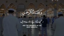 Surah Al Furqan _ Verses 63-64 _ Quran Whatsapp Status With Urdu Translation _ S