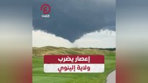 إعصار يضرب ولاية إلينوي