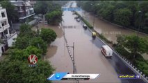 Nigam Bodh Ghat Gets Flooded As Yamuna River Overflows _ Delhi _ V6 News