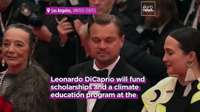 Pay it forward: Leonardo DiCaprio will fund scholarships in his old school