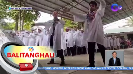 SHS students ng Makilala Nat'l HS, todo-bigay sa pagsayaw sa kanilang graduation | BT