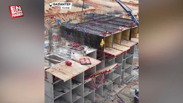 Nurdağı'nda deprem konutları yükseliyor