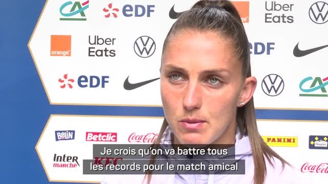 Bleues - Périsset sur Sam Kerr : Elle est très dangereuse