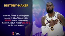 LeBron James - The numbers behind the records