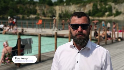 Kraków - nowe kąpelisko na Zakrzówku, Piotr Kempf z ZZM opowiada o basenach