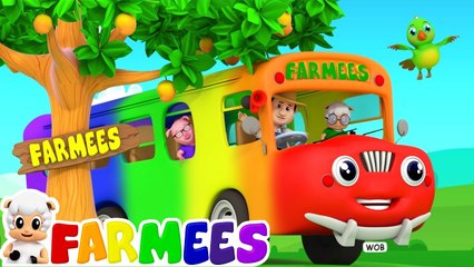 Sing Along with 'The Wheels on the Bus' 🎶 – Fun Nursery Rhyme for Kids