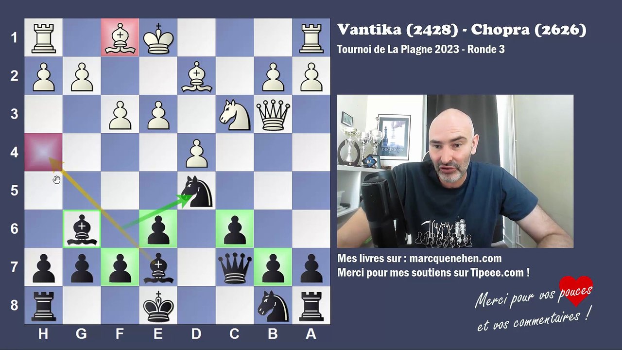 La Plagne Echecs (ép.3) : Stratégies indiennes