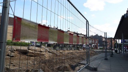 Olkusz - remont schdów i chodnika przy supersamie